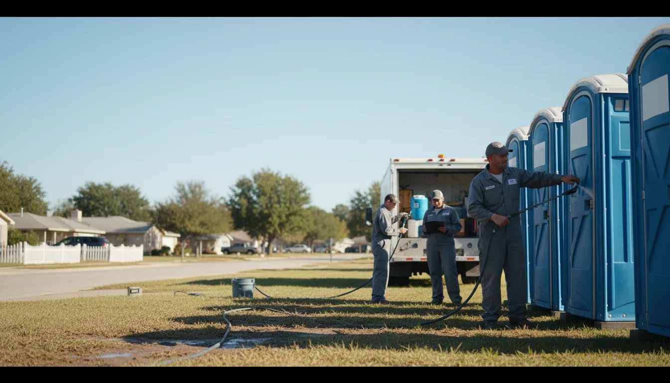 Long-Term Portable Toilet Rental in Kenney, IL near me